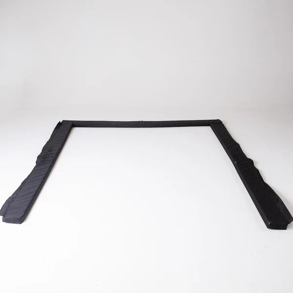DIY Golf Simulator Impact Screen Pelmet Kit - Black Foam Edge Border