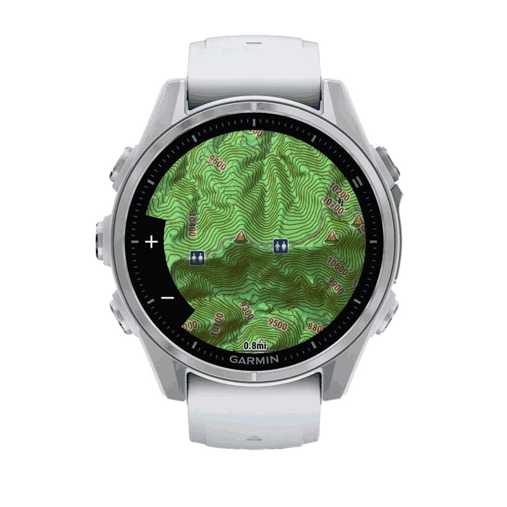 Garmin Fēnix® 8 - Amoled - Silver 43 mm