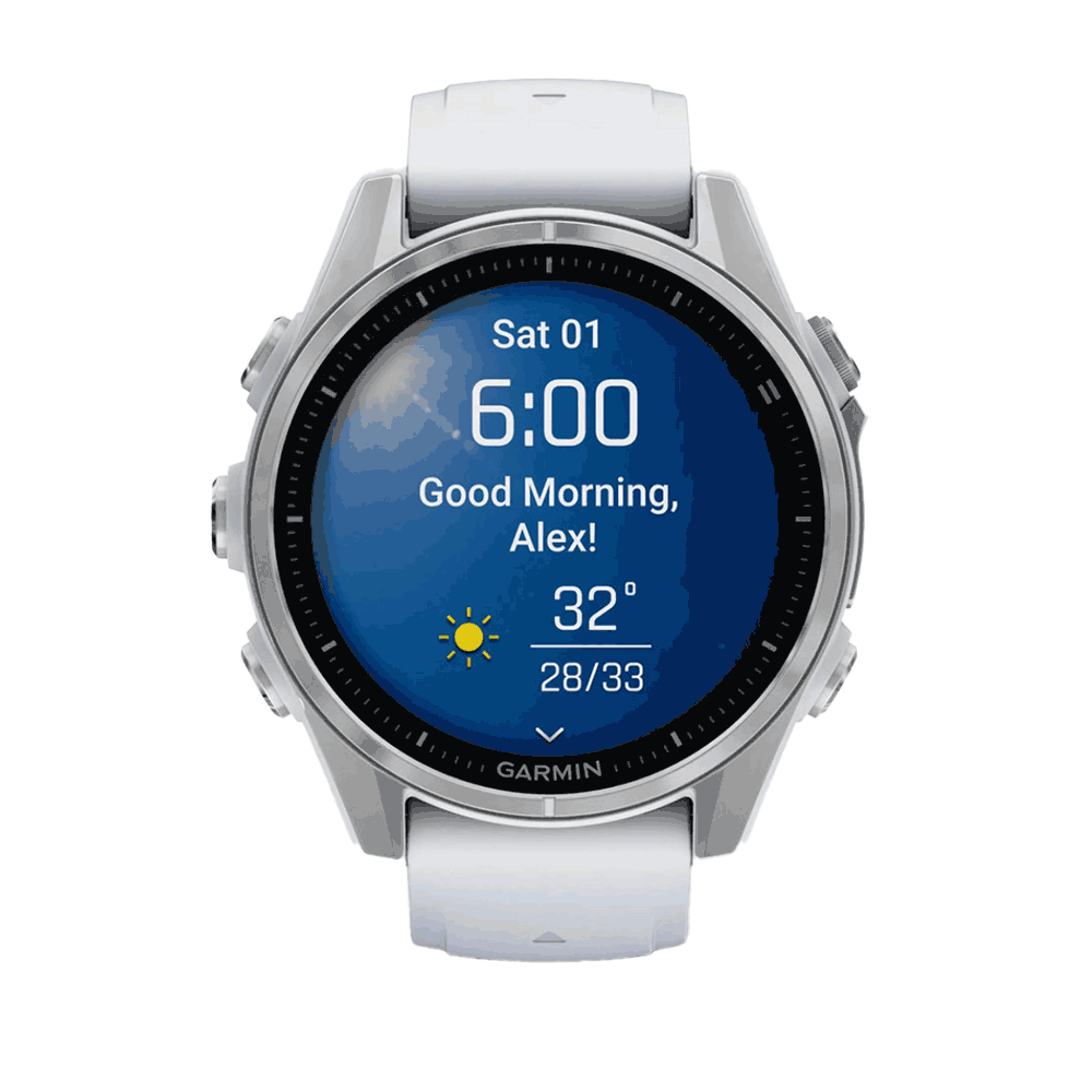 Garmin Fēnix® 8 - Amoled - Silver 43 mm