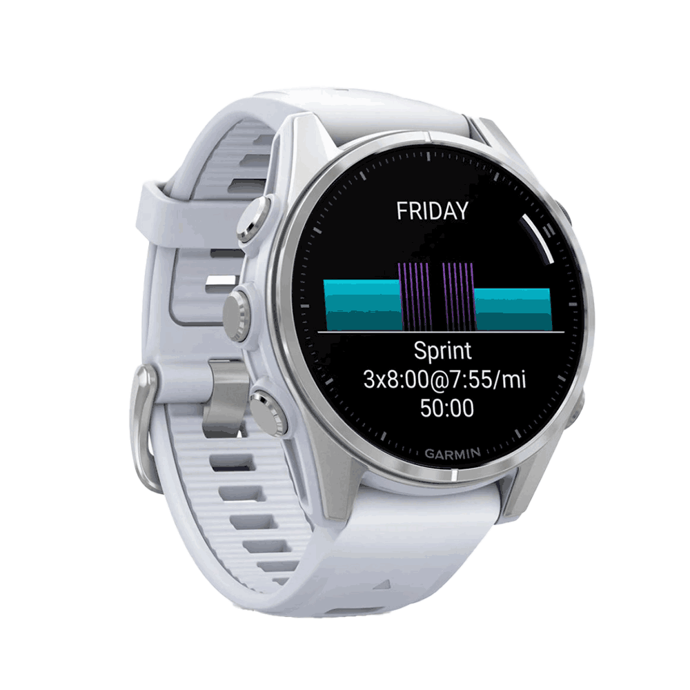 Garmin Fēnix® 8 - Amoled - Silver 43 mm