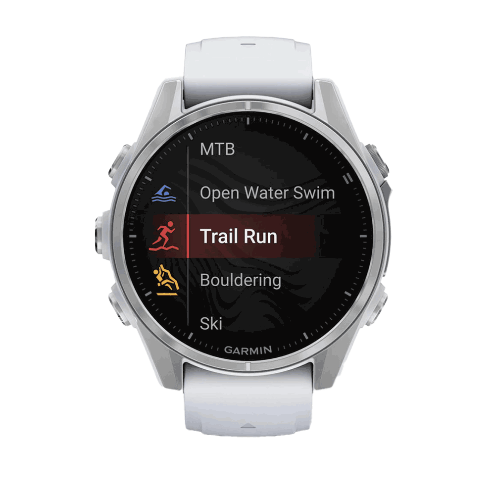 Garmin Fēnix® 8 - Amoled - Silver 43 mm