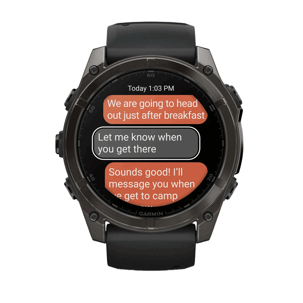 Garmin Fēnix® 8 - Solar Saphire - 51 MM (Carbon Gray)