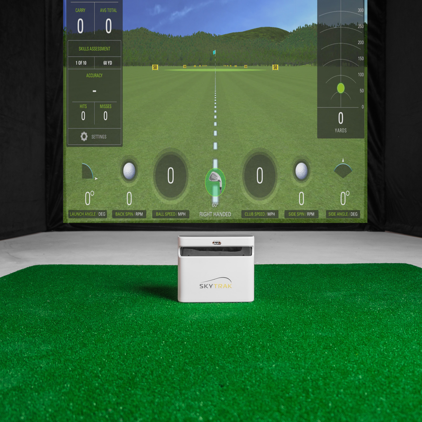 SkyTrak+ Home Golf Simulator Complete Bundle