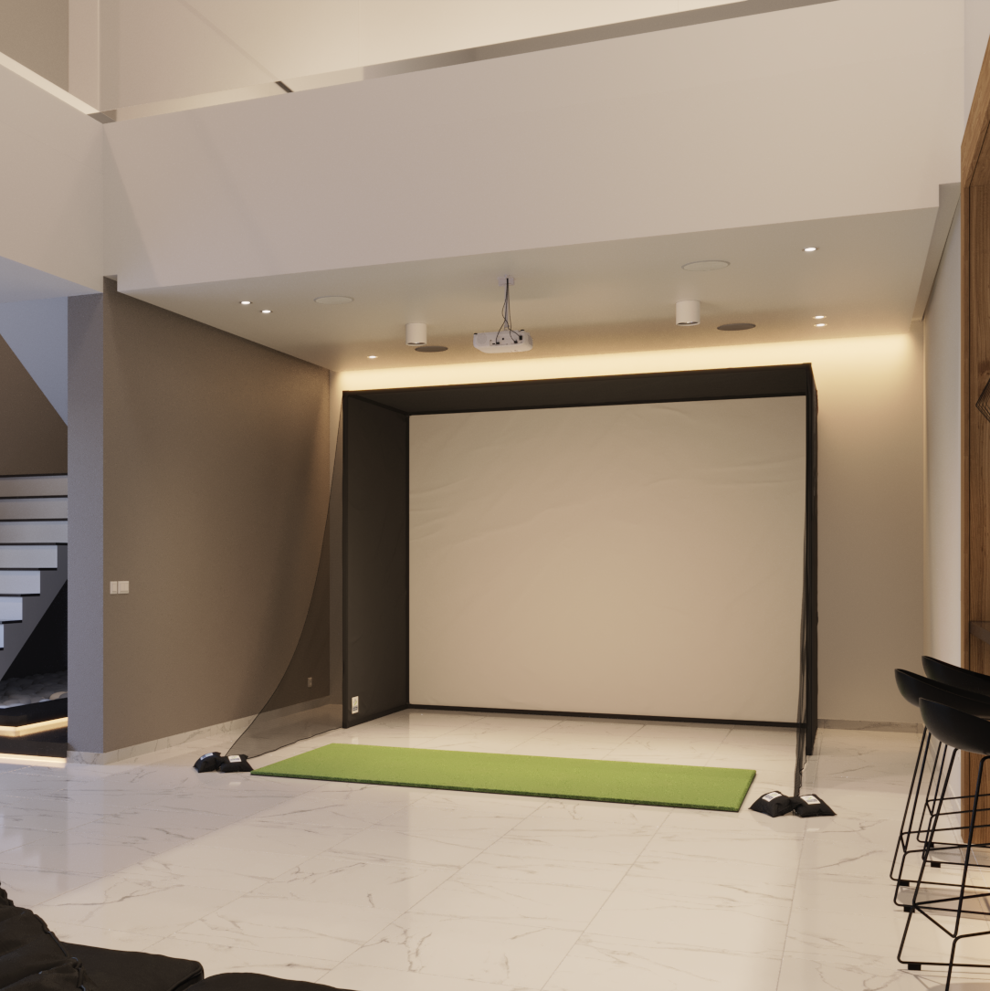 SwingBay Enclosure Golf Simulator Package