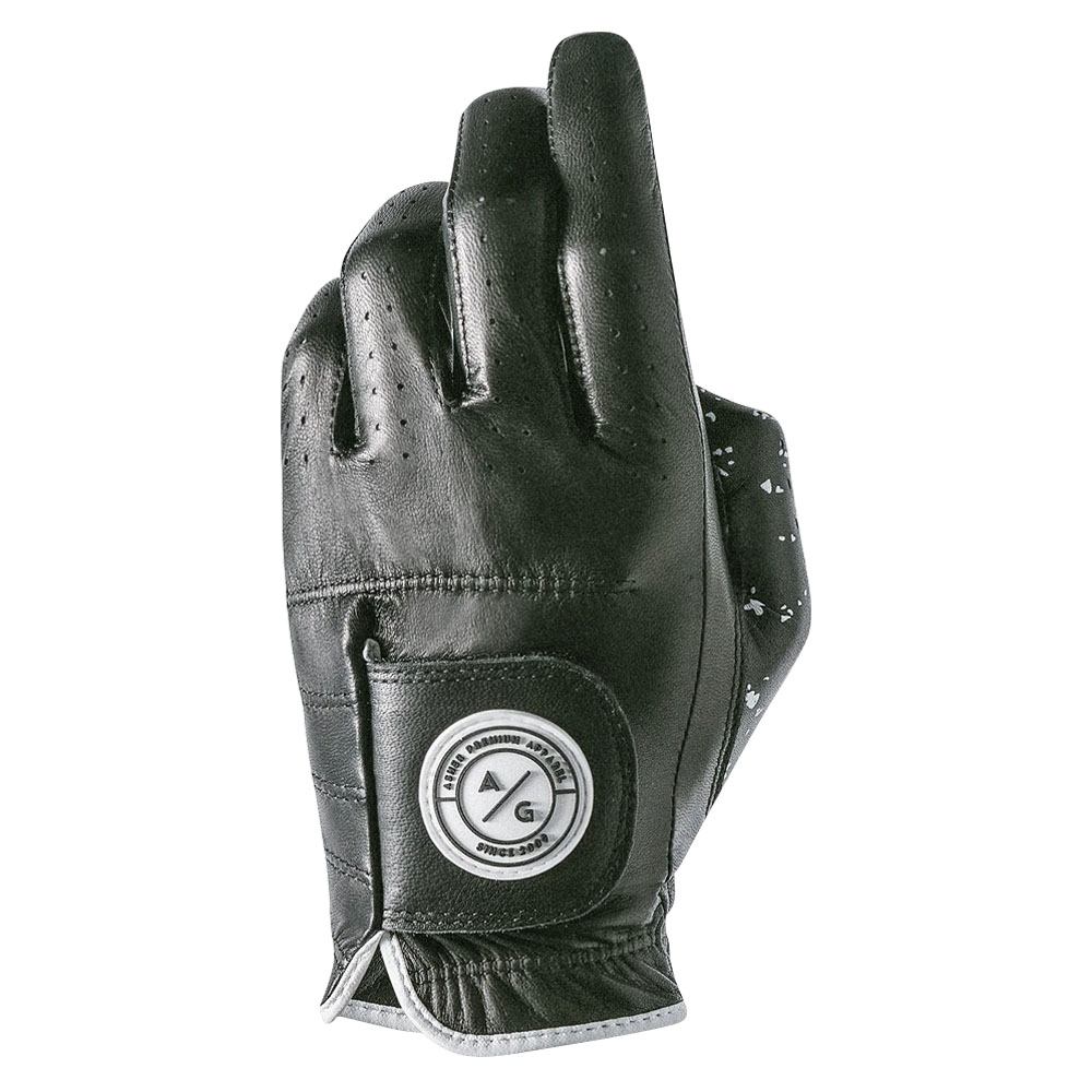 Asher Golf Glove Jet Black - 23 Men
