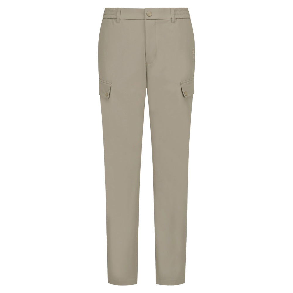 WAAC Tapered Cargo Golf Pants Light Brown - FW24 Men