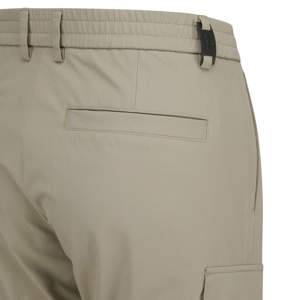 WAAC Tapered Cargo Golf Pants Light Brown - FW24 Men