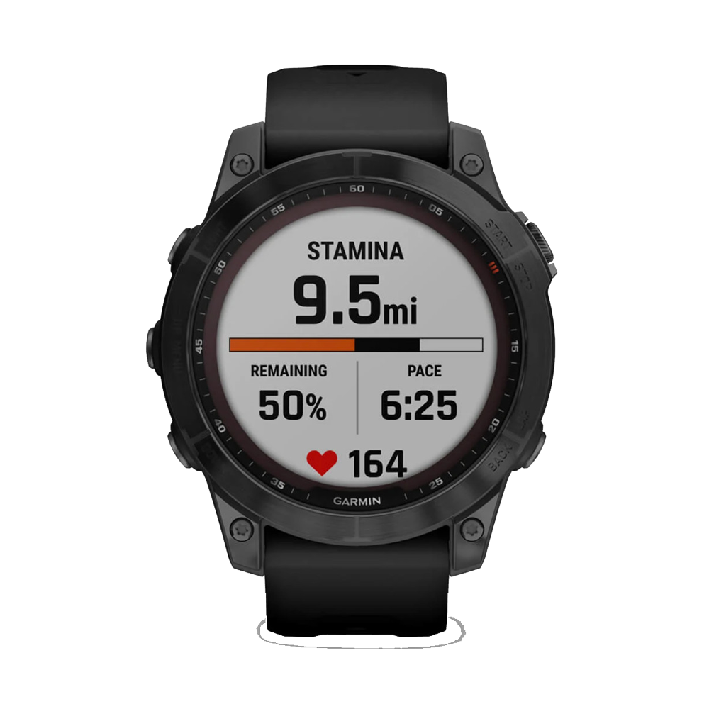Garmin Fēnix® 7S – Sapphire Solar Edition - Carbon Gray
