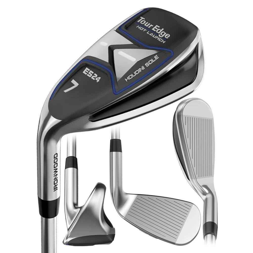 Tour Edge Hot Launch E524 Iron Set - 24 Men