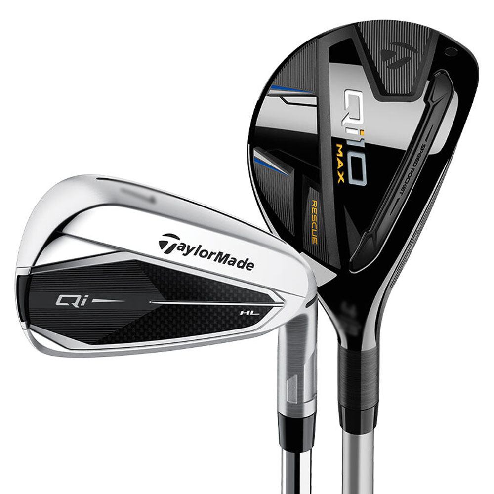 TaylorMade Qi HL Hybrid Iron Set - 24 Men