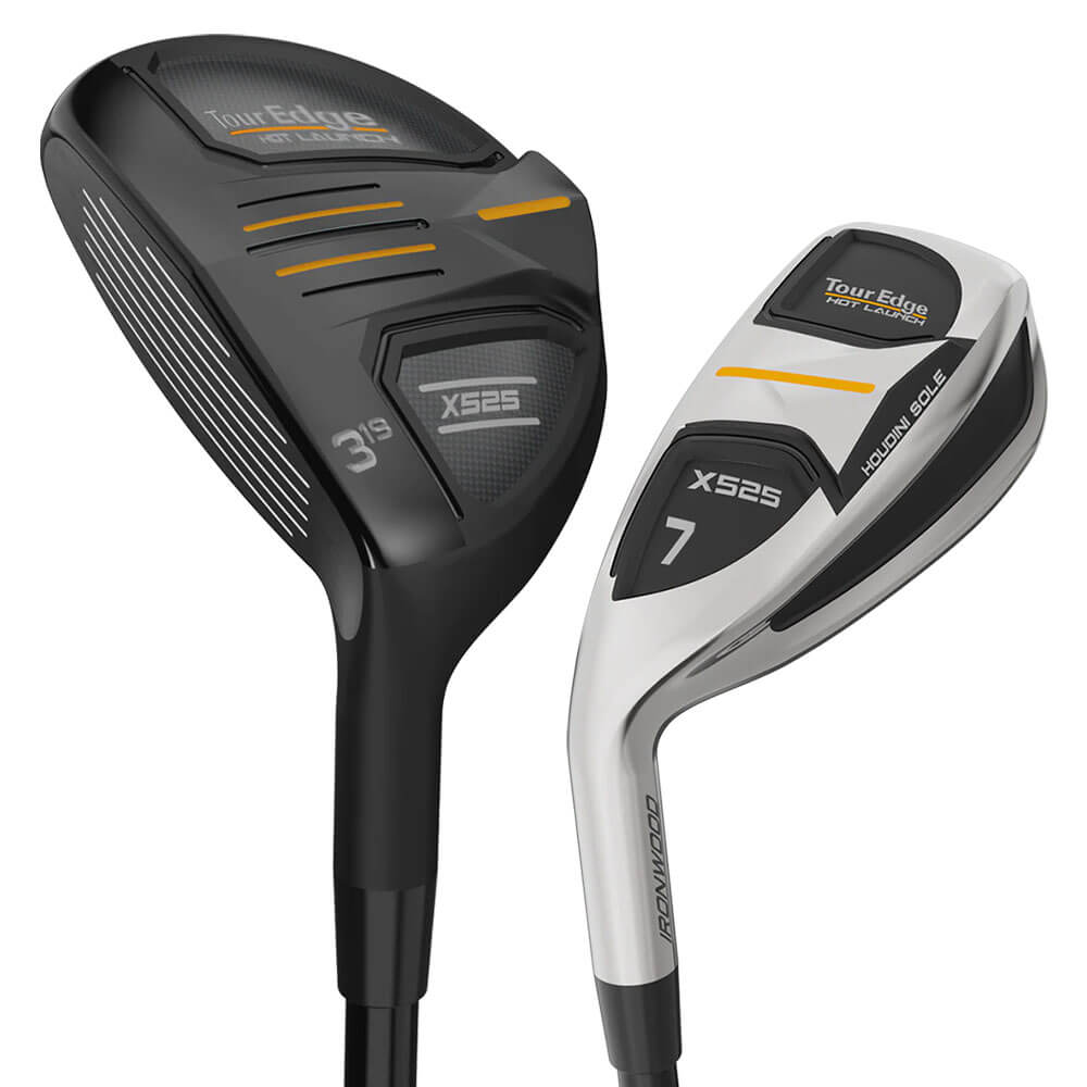 Tour Edge Hot Launch X525 Hybrid Iron Set - 25 Men
