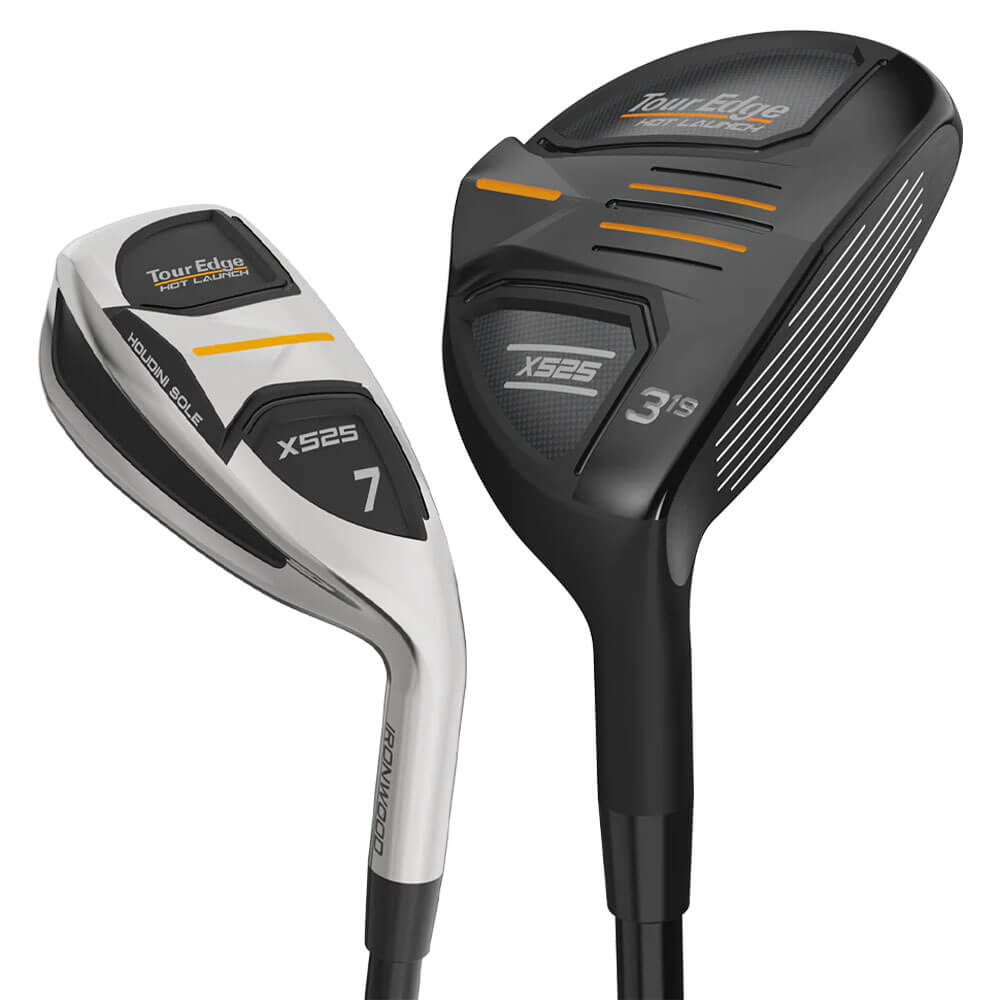 Tour Edge Hot Launch X525 Hybrid Iron Set - 25 Men