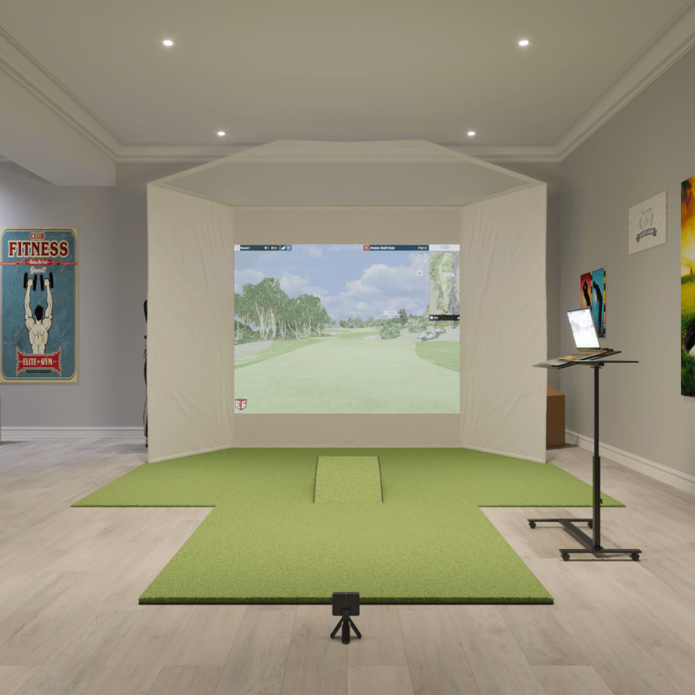 Garmin Approach R10 Retractable Golf Simulator Package