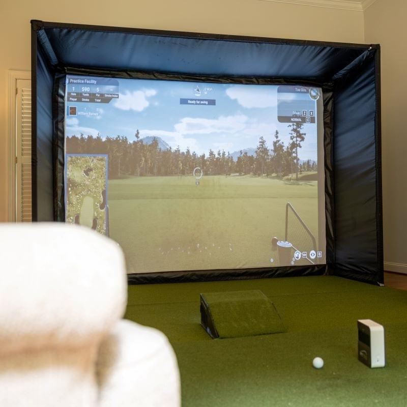 SwingBay Golf Simulator Screen & Enclosure