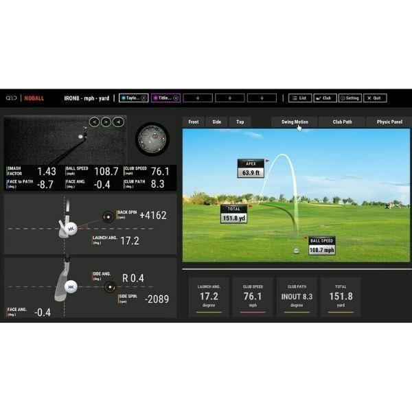 Uneekor QED SwingBay Golf Simulator Package