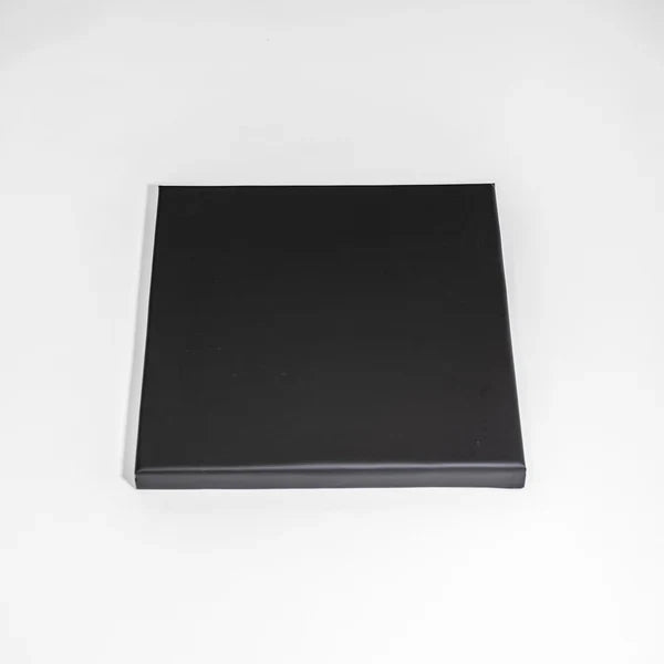 Golf Simulator Foam Leatherette Acoustic Wall Tiles Sound Dampening Panels, Black, Pack Of 10 Wall Tiles