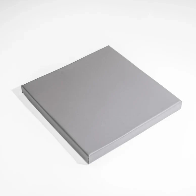 Golf Simulator Foam Leatherette Acoustic Wall Tiles Sound Dampening Panels, Grey, Pack Of 10 Wall Tiles