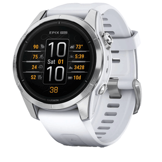 Garmin Fenix 7S Solar Whitestone