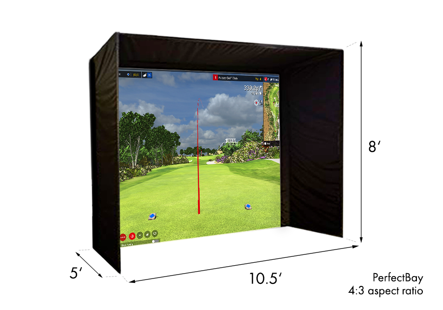 FlightScope Mevo+ PerfectBay Golf Simulator Package