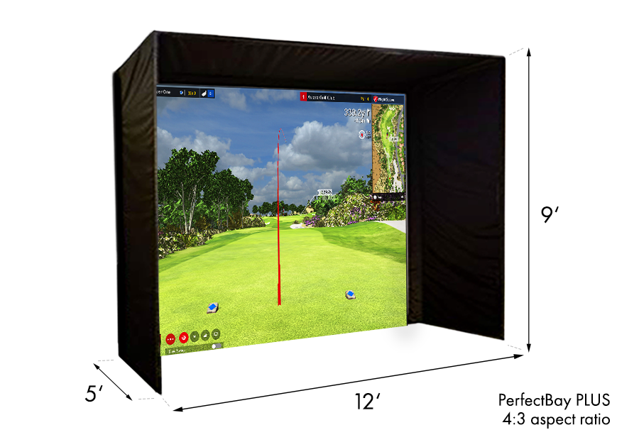 FlightScope Mevo+ PerfectBay Golf Simulator Package