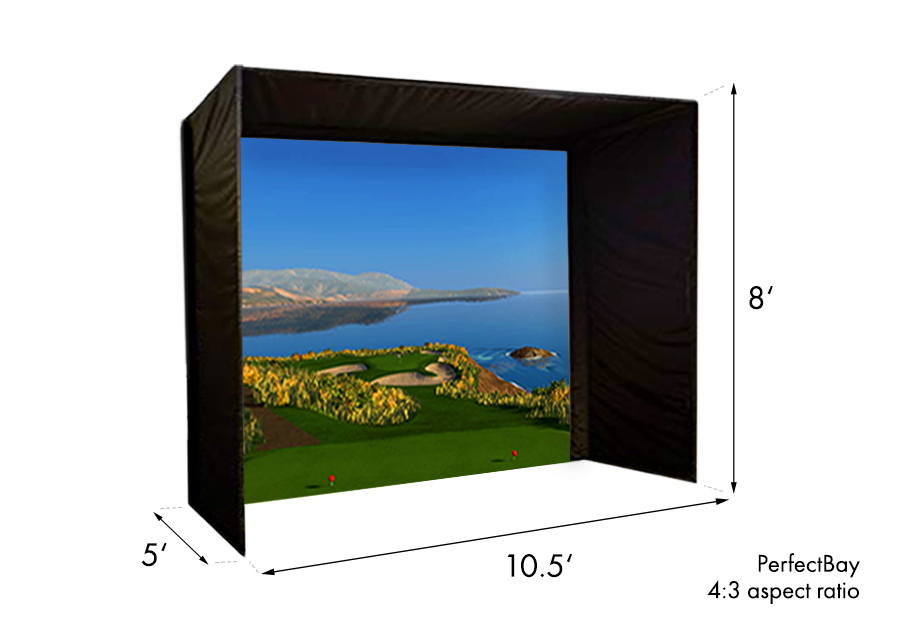 Bushnell Launch Pro PerfectBay Golf Simulator Package