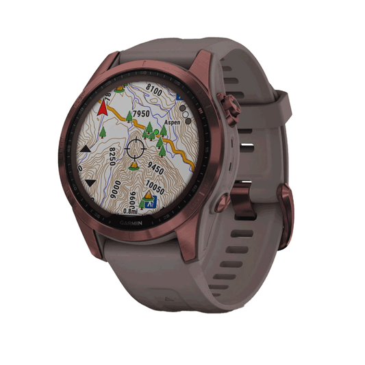Garmin Fēnix® 7S – Sapphire Solar Edition - Mineral Blue