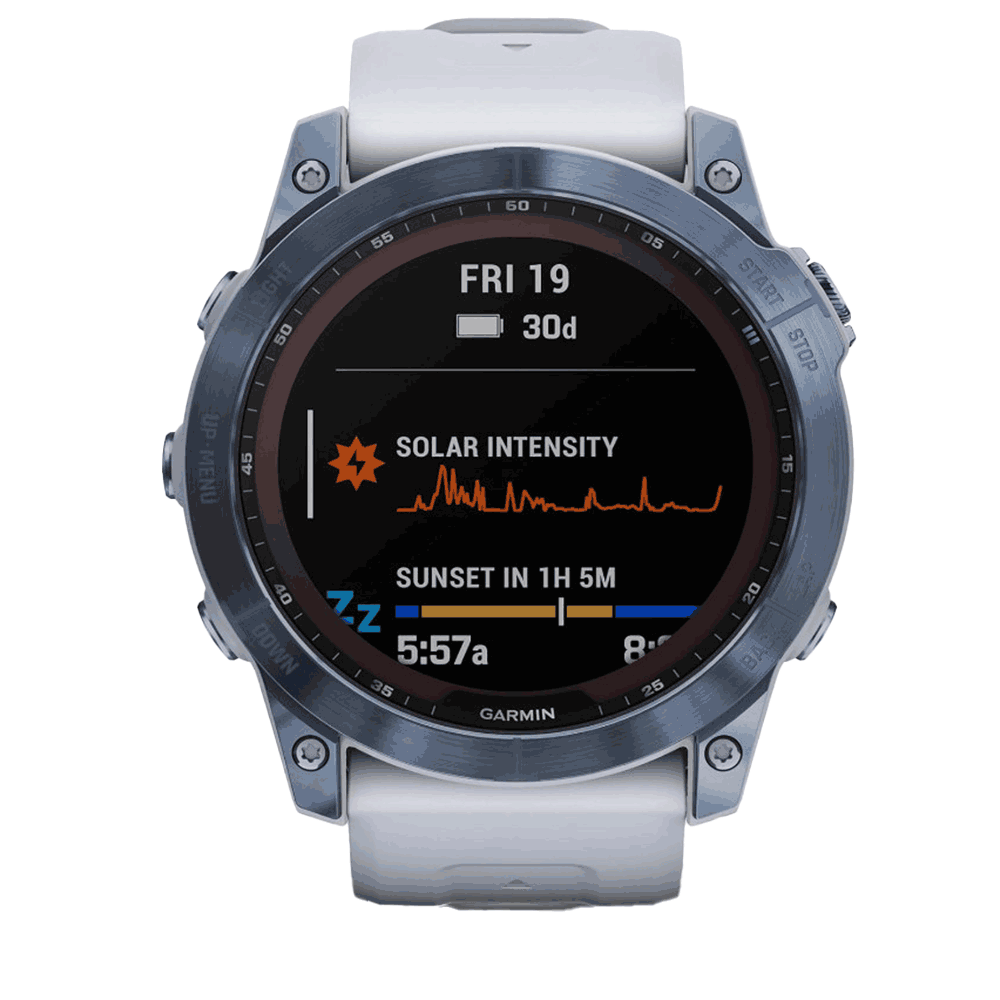 Garmin Fenix 7X Pro Solar Whitestone