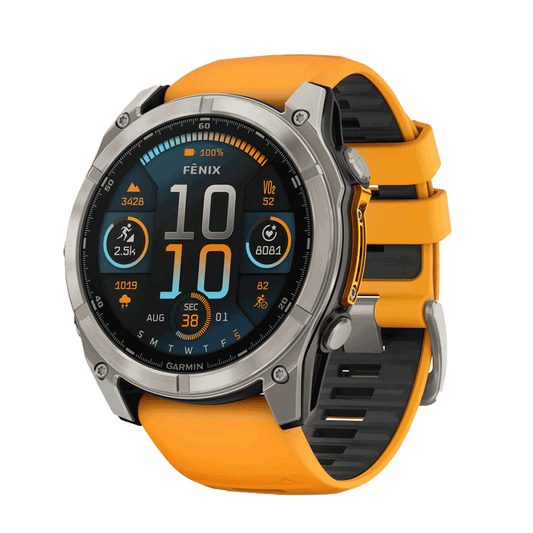 Garmin Fēnix® 8 - Amoled Saphire - Orange