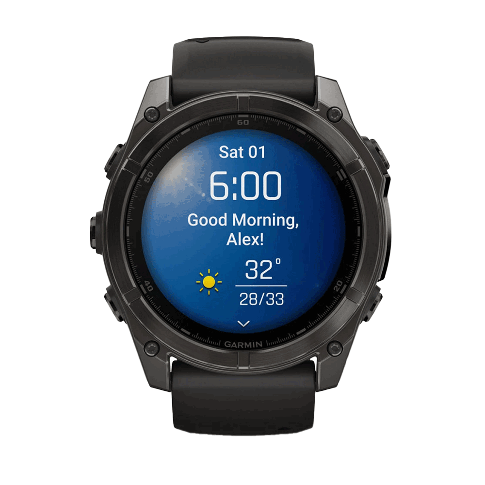 Garmin Fēnix® 8 - Amoled Saphire - (Carbon Gray)