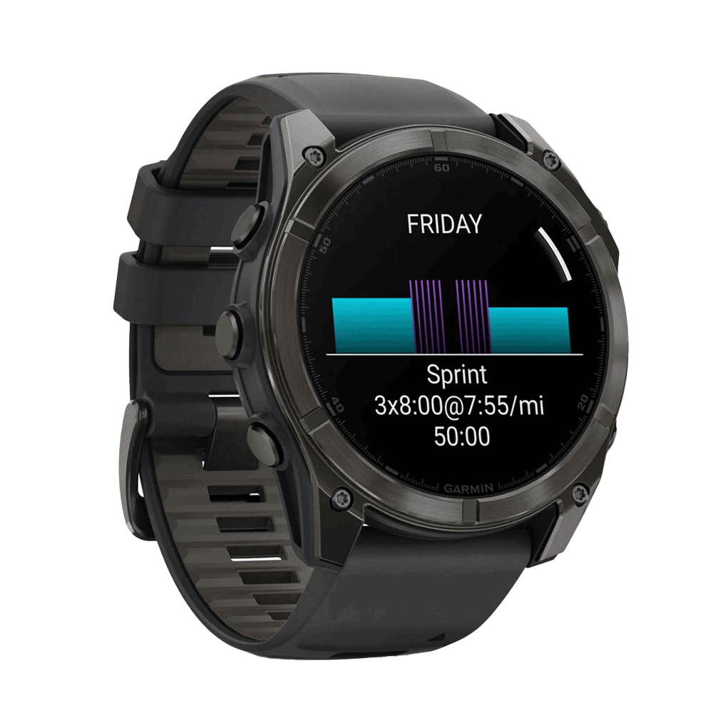 Garmin Fēnix® 8 - Amoled Saphire - (Carbon Gray)