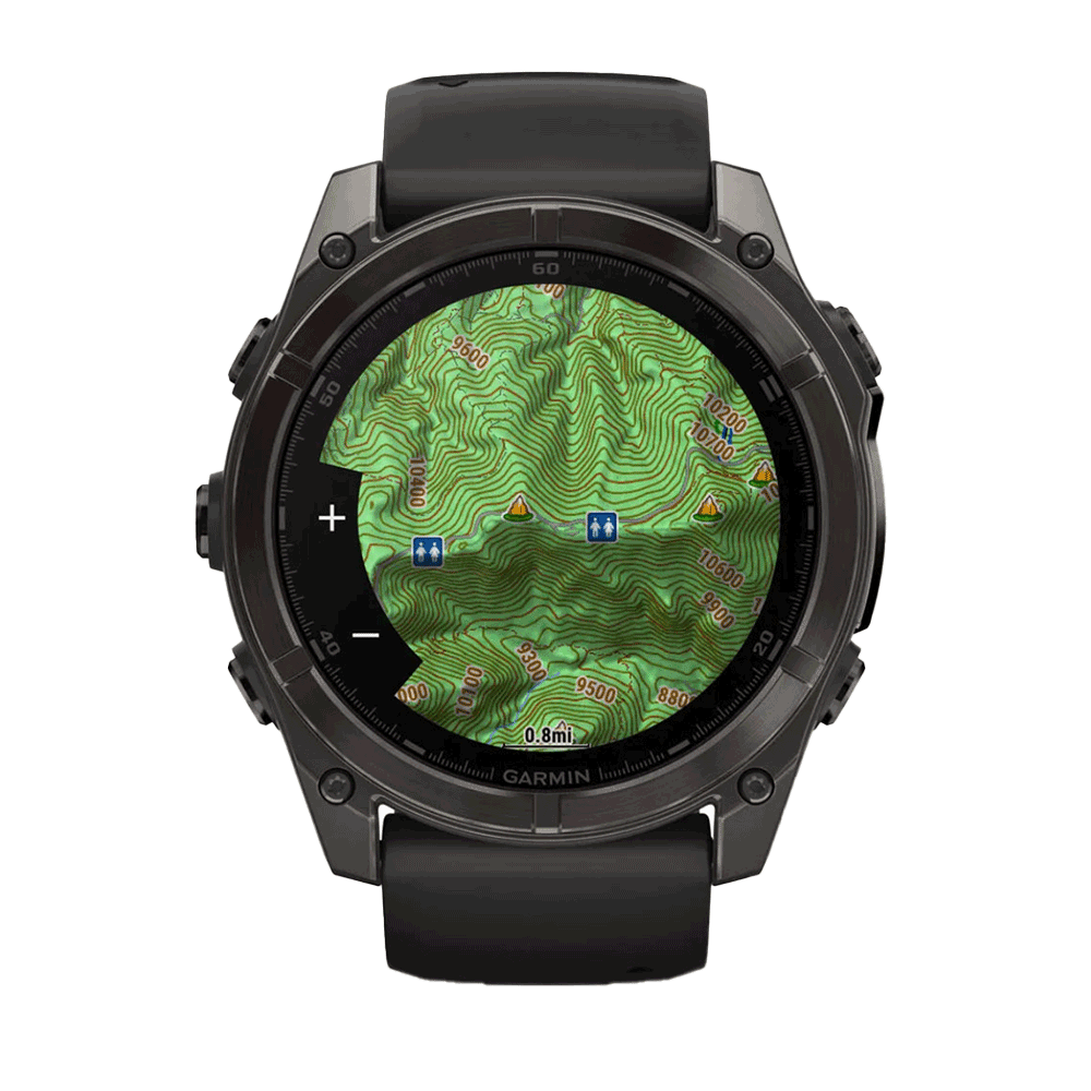 Garmin Fēnix® 8 - Amoled Saphire - (Carbon Gray)