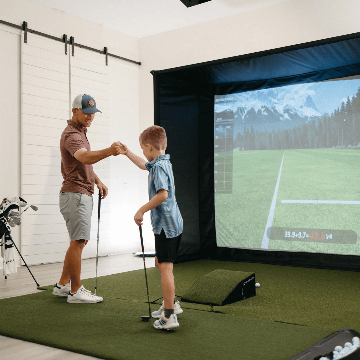 SwingBay Enclosure Golf Simulator Package