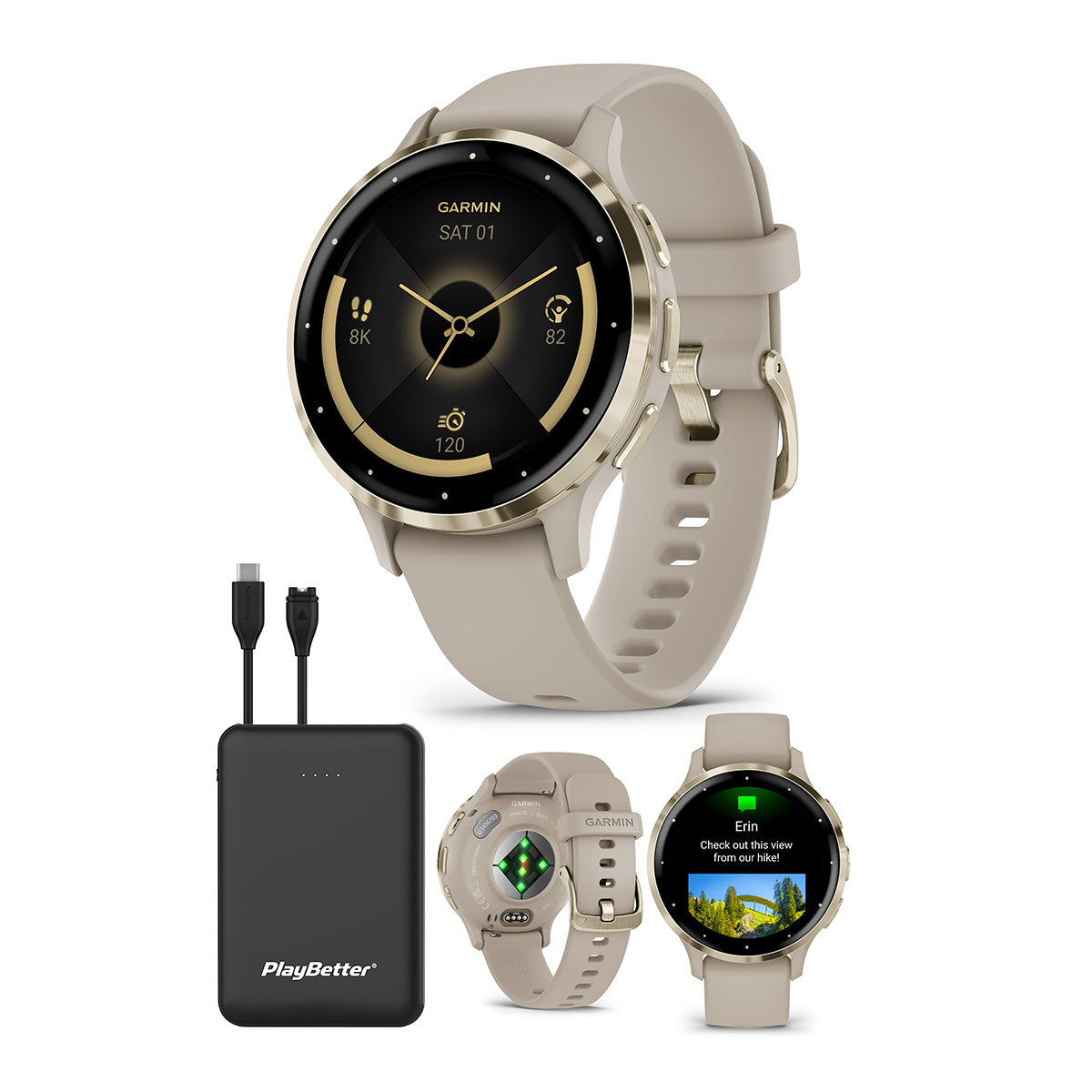 Garmin Venu 3/3S Fitness GPS Smartwatch
