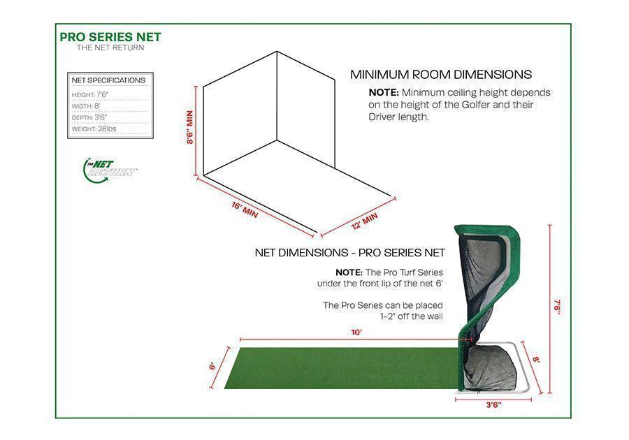 SkyTrak+ Home Golf Simulator Package