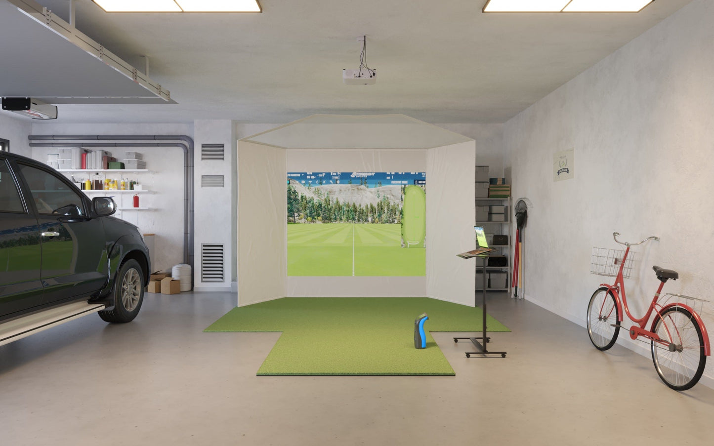 Foresight Sports GC3S Retractable Golf Simulator Package
