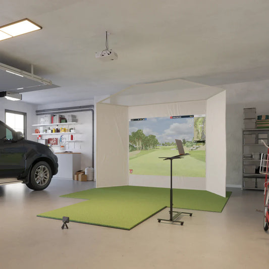 Garmin Approach R10 Retractable Golf Simulator Package
