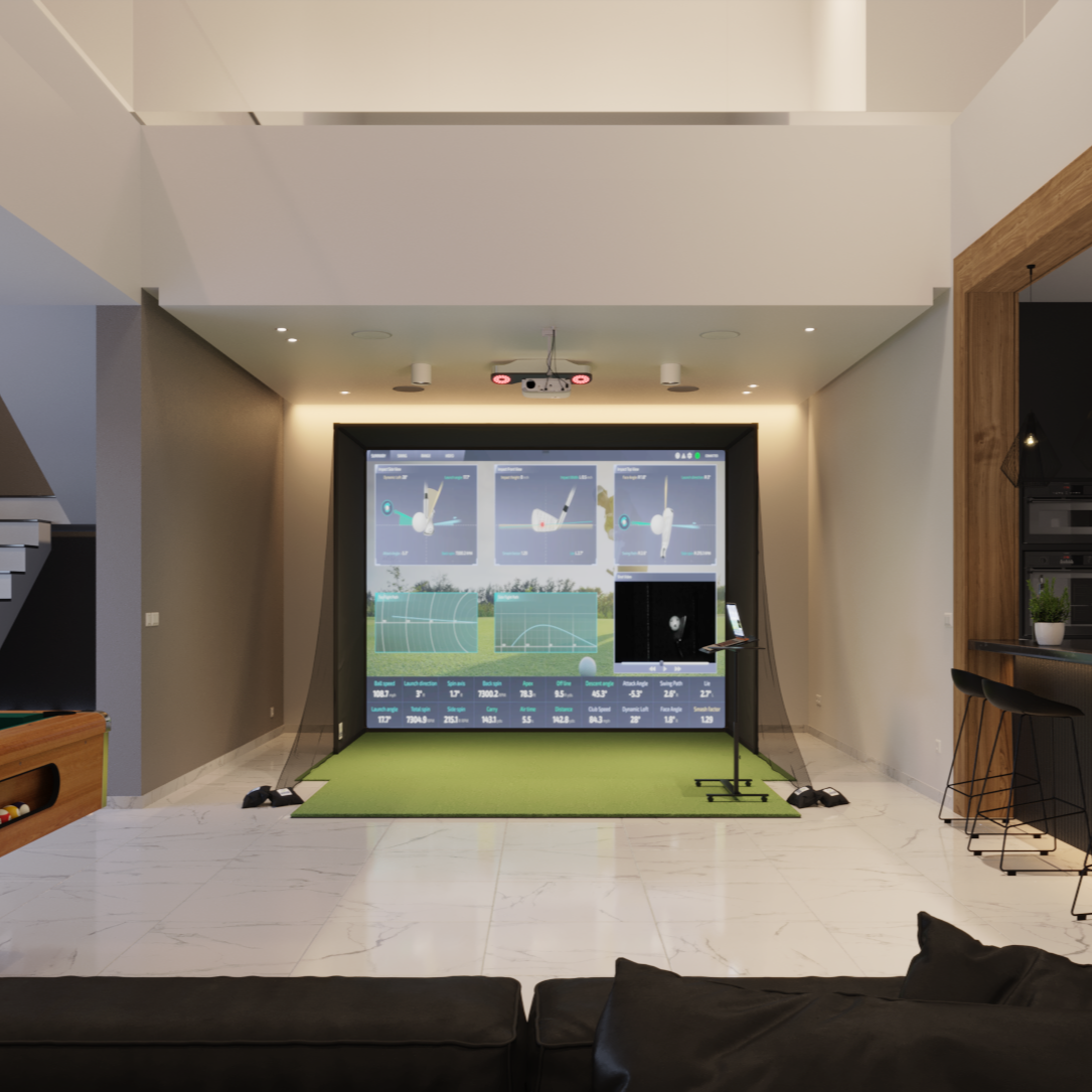 ProTee VX SwingBay Golf Simulator Package
