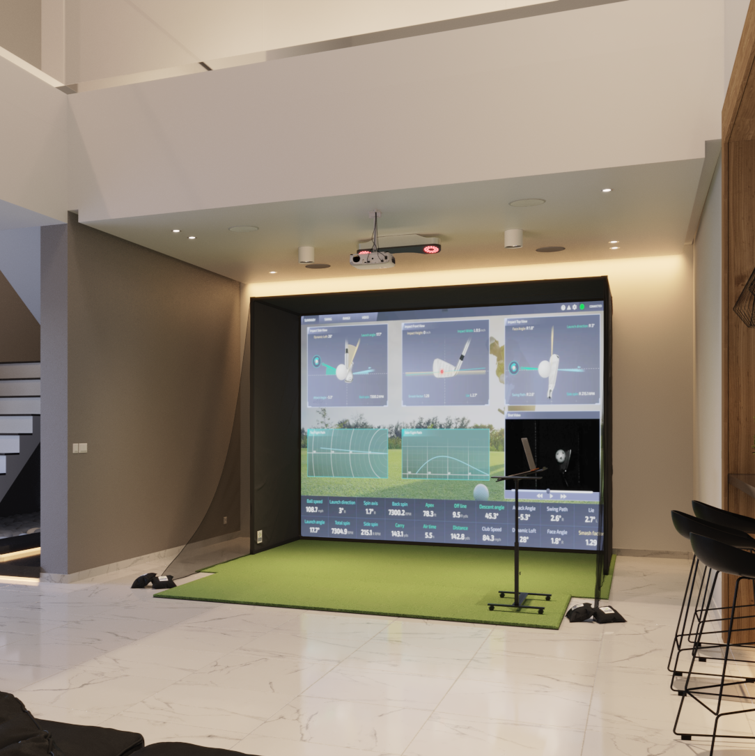 ProTee VX SwingBay Golf Simulator Package