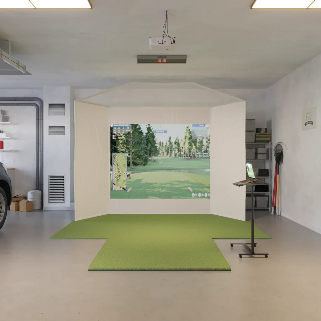 NVISAGE N1 Retractable Golf Simulator Package