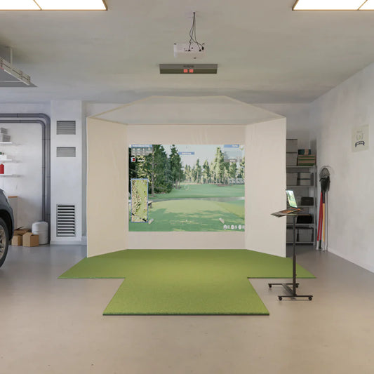 NVISAGE N1 Retractable Golf Simulator Package