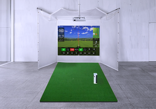 SkyTrak+ Retractable Screen Package