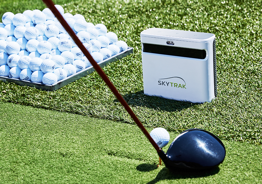 SkyTrak+ Retractable Screen Package