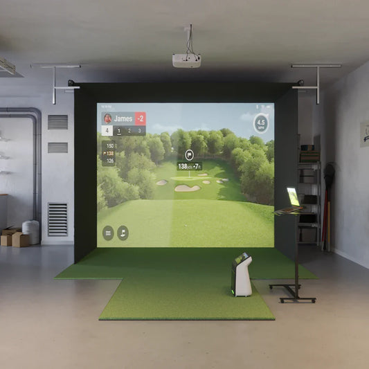 Garmin Approach R50 Retractable Golf Simulator Package