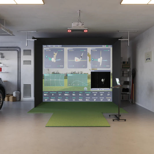 ProTee VX Retractable Golf Simulator Package