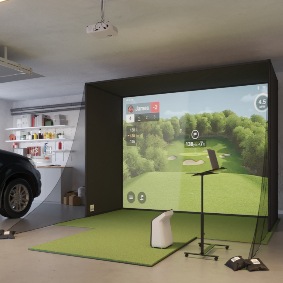Garmin Approach R50 SwingBay Golf Simulator Package