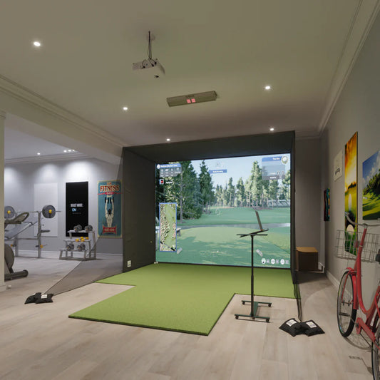 NVISAGE N1 SwingBay Golf Simulator Package