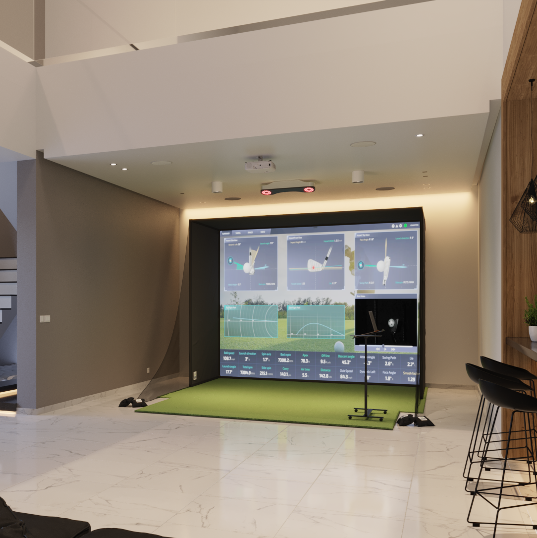 ProTee VX SwingBay Golf Simulator Package
