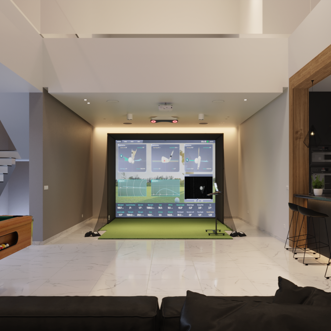 ProTee VX SwingBay Golf Simulator Package
