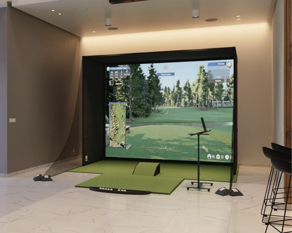 SwingBay Enclosure Golf Simulator Package