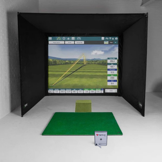 Flightscope Mevo Gen 2 Home Golf Simulator Bundle